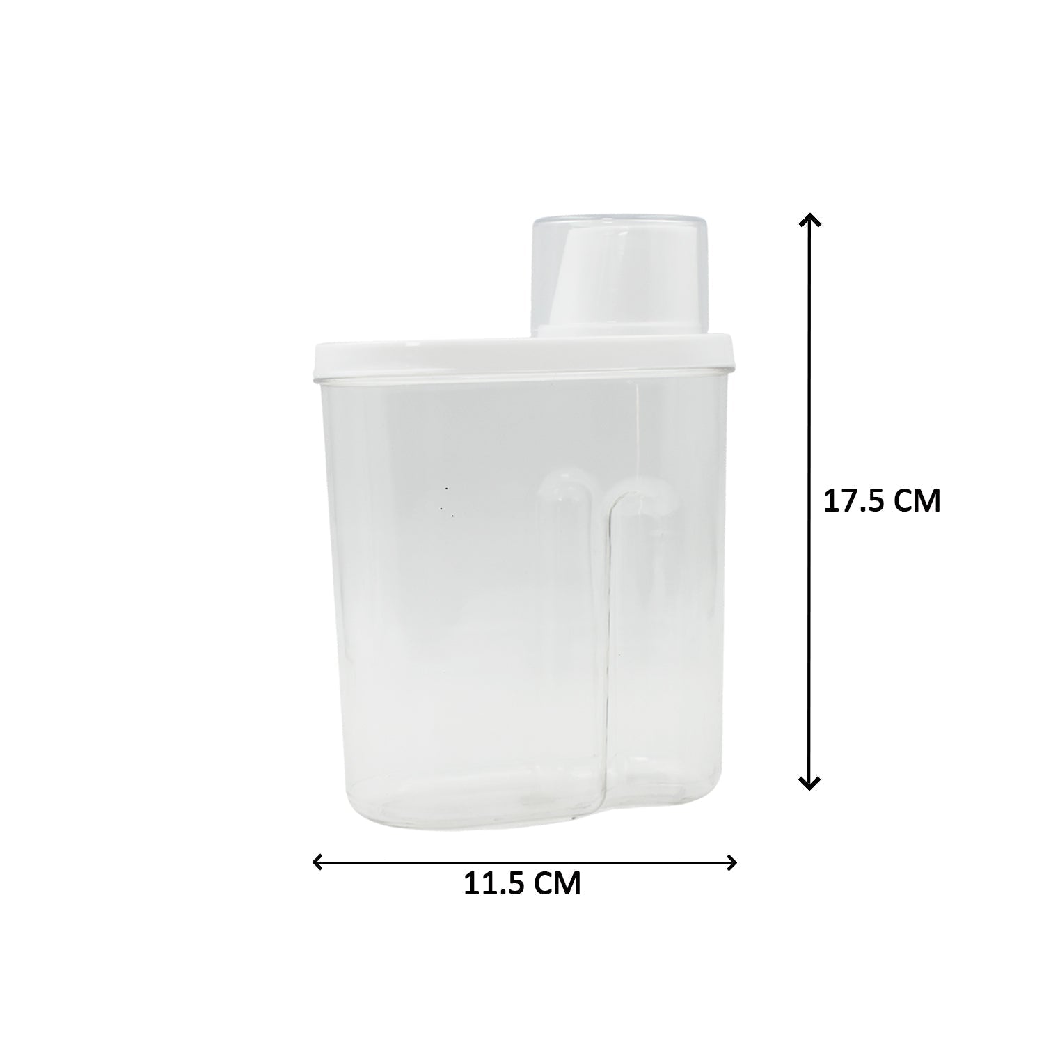 2760 3 Pc Cereal Dispenser 750 ML For Storing And Serving Of Cereal And All Stuffs. freeshipping - DeoDap 2760 3 Pc Cereal Dispenser 750 ML For Storing And Serving Of Cereal And All Stuffs. freeshipping - DeoDap
